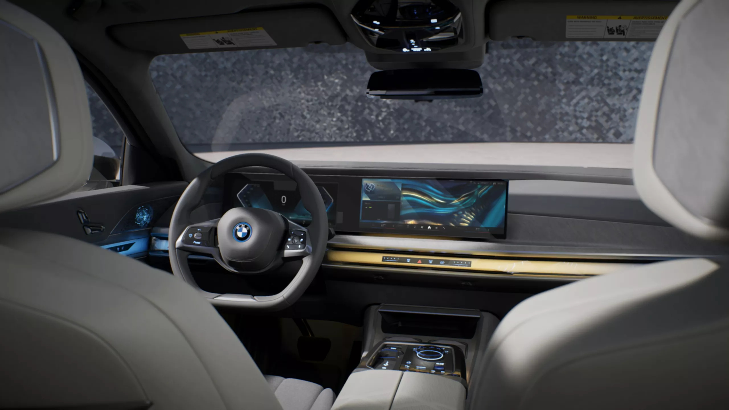 Interior Bmw I7 Sedan Interior