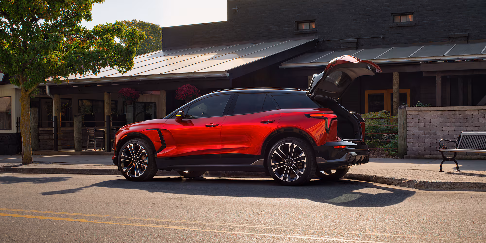 Interior 2026 Chevy Blazer Ev Red Interior Option